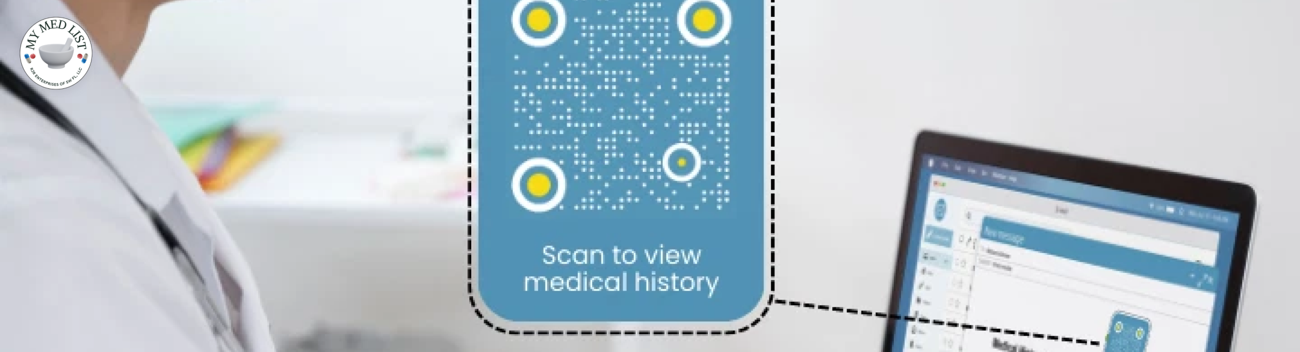 secure QR medication sharing